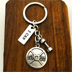 Fitness Keychain gym sports exercise kettle